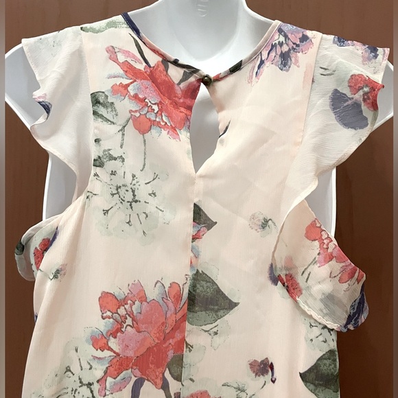 Motherhood Maternity Size Small Midi Length floral Dress. - Picture 8 of 14